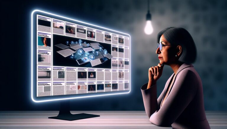 ai generated content publication query